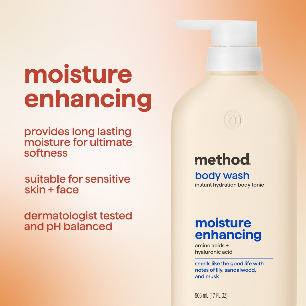 Home Essentials Body Wash - Moisture Enhancing for daily home and personal routines with bath body and hygiene