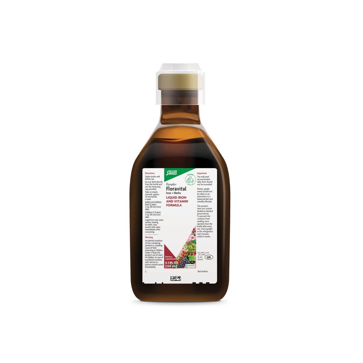 Practical Living Floravital Iron and Herbs Yeast-included for daily home and personal routines with general everyday essentials