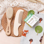 Routine Ready Goat Baby Brush and Comb Set for daily home and personal routines with hair care