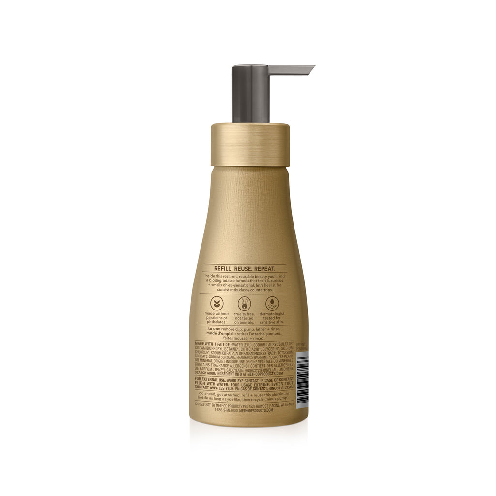 Home Essentials Aluminum Foaming Hand Soap for daily home and personal routines with bath body and hygiene