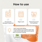Daily Care Automatic Dishwasher Detergent Pods - Tangerine with Lemongrass for daily home and personal routines with cleaning laundry and paper products