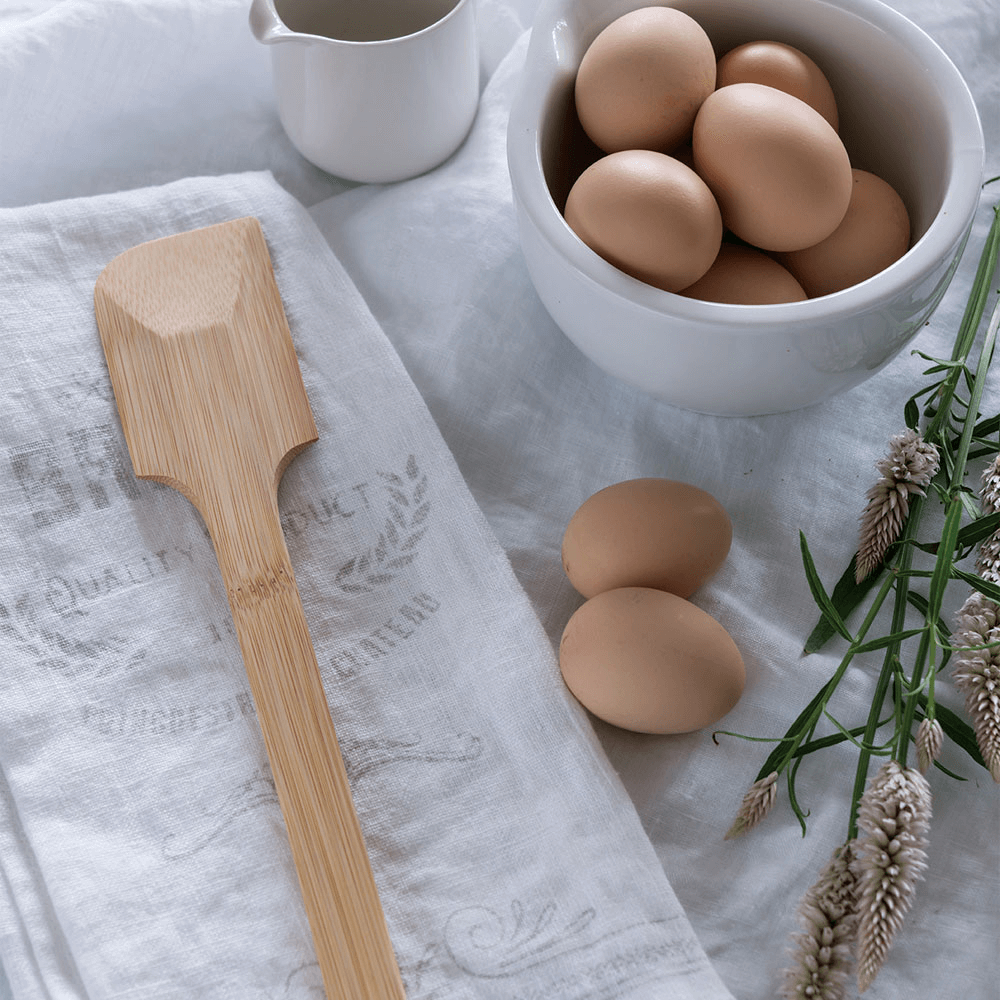 Everyday Home Bamboo Scraping Spatula for daily home and personal routines with cookware food storage and kitchen tools