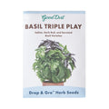 Drop & Gro Basil Seed Pods – Triple Variety Herb Garden Grow Kit