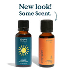 Everyday Home Energize Essential Oil Blend - Bergamot and Citrus for daily home and personal routines with pantry foods and beverages
