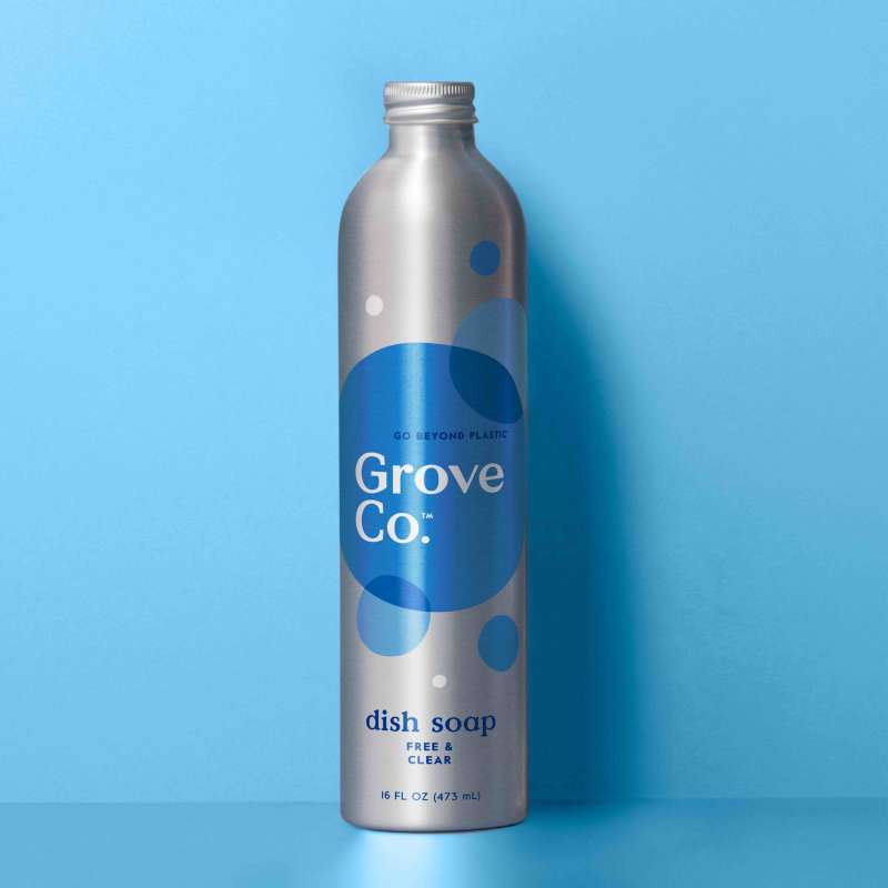 Everyday Home Dish Soap Refill, Gel Tough on Grease and Grime for daily home and personal routines with cleaning laundry and paper products