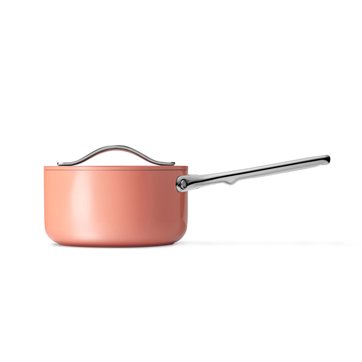 Home Essentials Ceramic Sauce Pan with Lid, 1.75 qt for daily home and personal routines with cookware food storage and kitchen tools