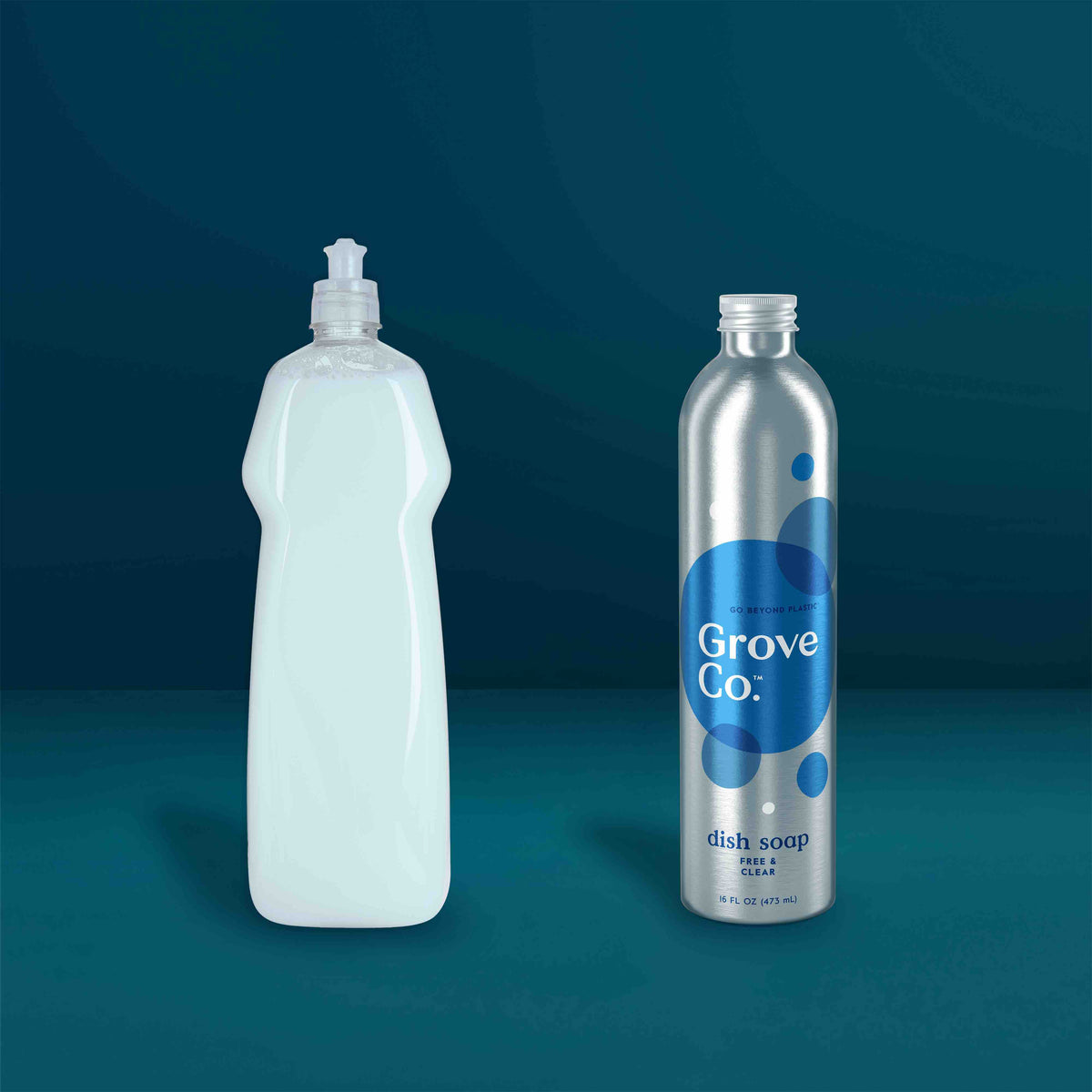 Everyday Home Dish Soap Refill, Gel Tough on Grease and Grime for daily home and personal routines with cleaning laundry and paper products