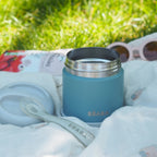 Daily Care Insulated Stainless Steel, Kid Friendly Food Container Jar for daily home and personal routines with baby care and kids products