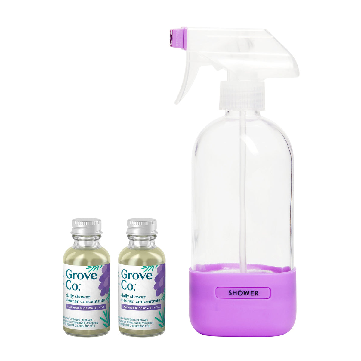 Practical Living Daily Shower Cleaner Starter Set for daily home and personal routines with cleaning laundry and paper products