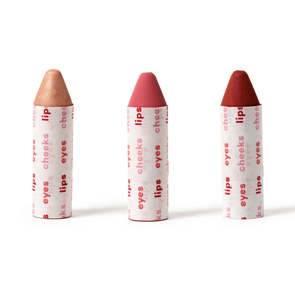 Lip-to-Lid Balmies Trio - Cotton Candy Skies