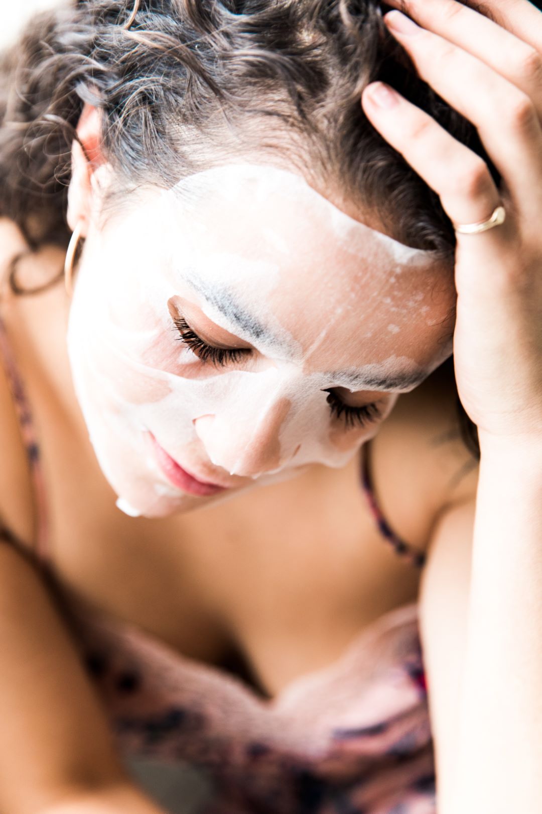 Everyday Home Anti-Aging and Moisturizing Organic Sheet Mask for daily home and personal routines with facial skin and sun care