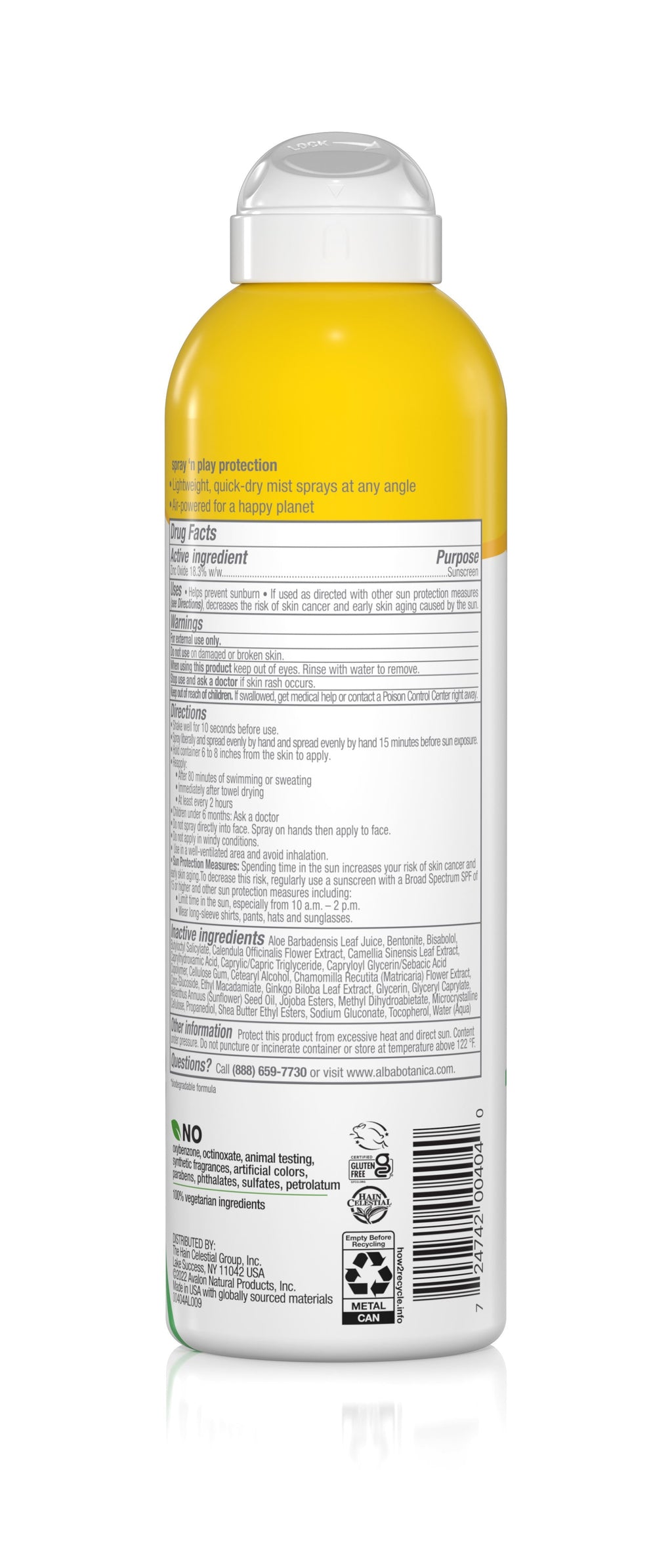 Daily Care Fragrance included Sheer Mineral Sunscreen Spray - SPF 30 for daily home and personal routines with facial skin and sun care