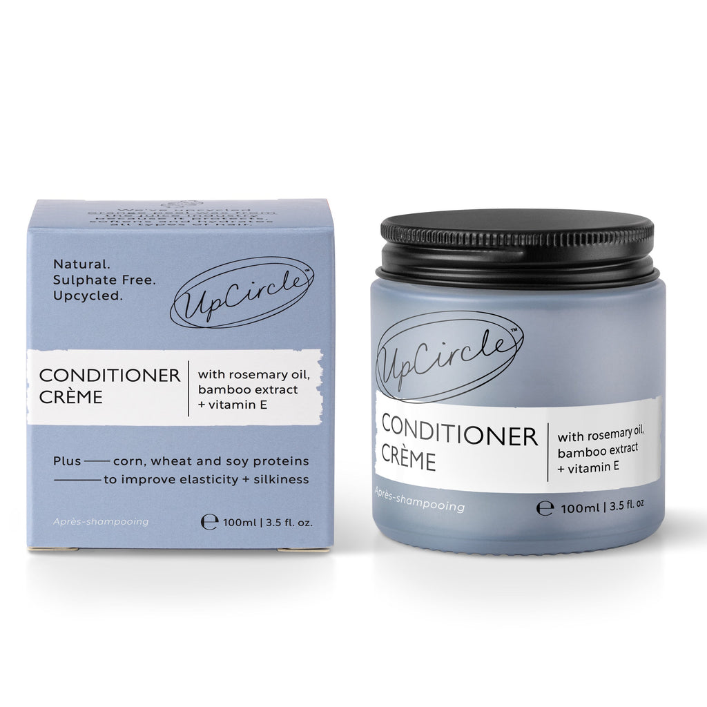 Everyday Home Conditioner Crème with Rosemary Oil, Bamboo Extract + Vitamin E for daily home and personal routines with hair care