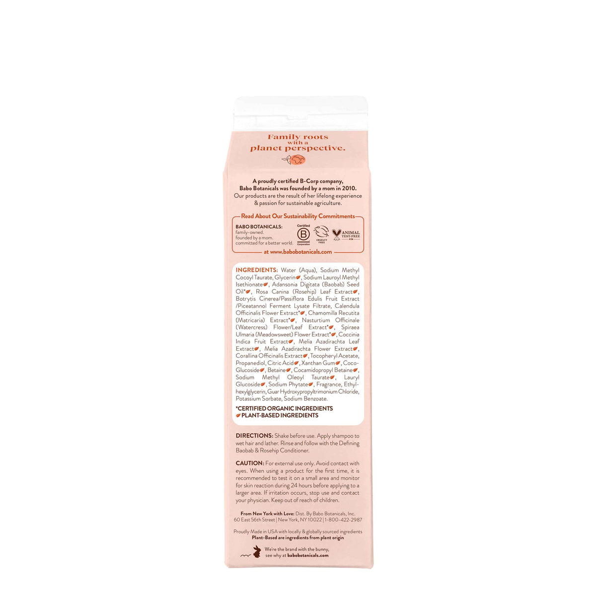 Practical Living Defining Baobab and Rosehip Shampoo for daily home and personal routines with hair care