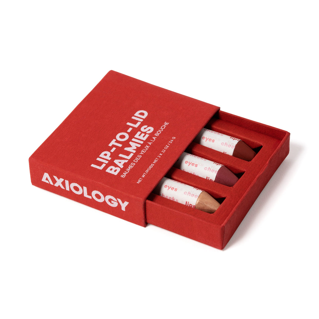 Practical Living Lip-to-Lid Balmies Trio - Of the Earth for daily home and personal routines with general everyday essentials