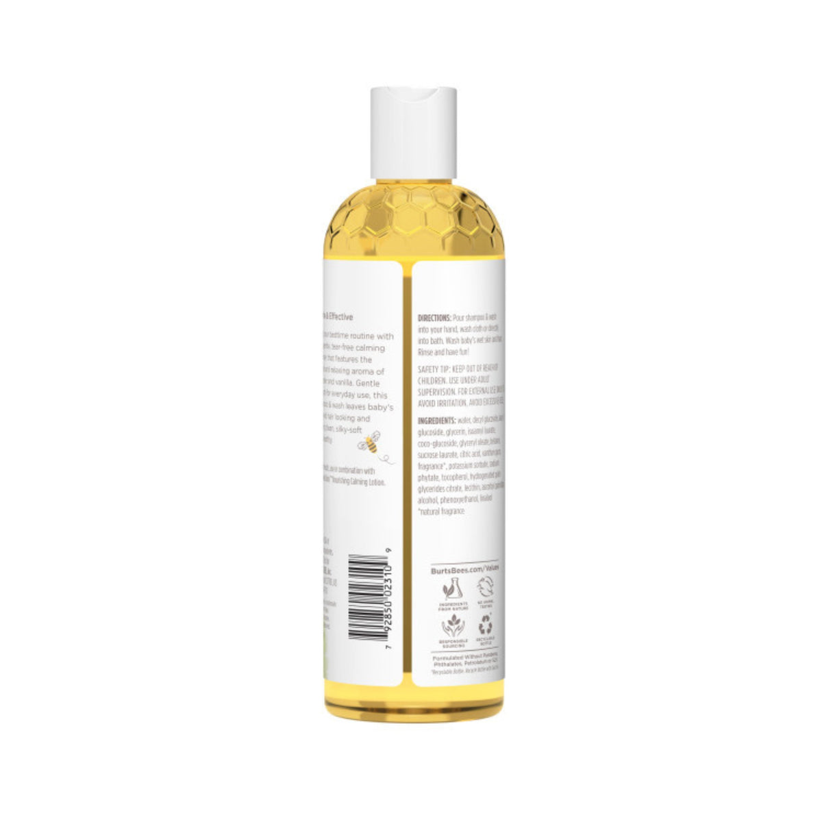 Daily Care Baby Shampoo and Wash Calming for daily home and personal routines with hair care