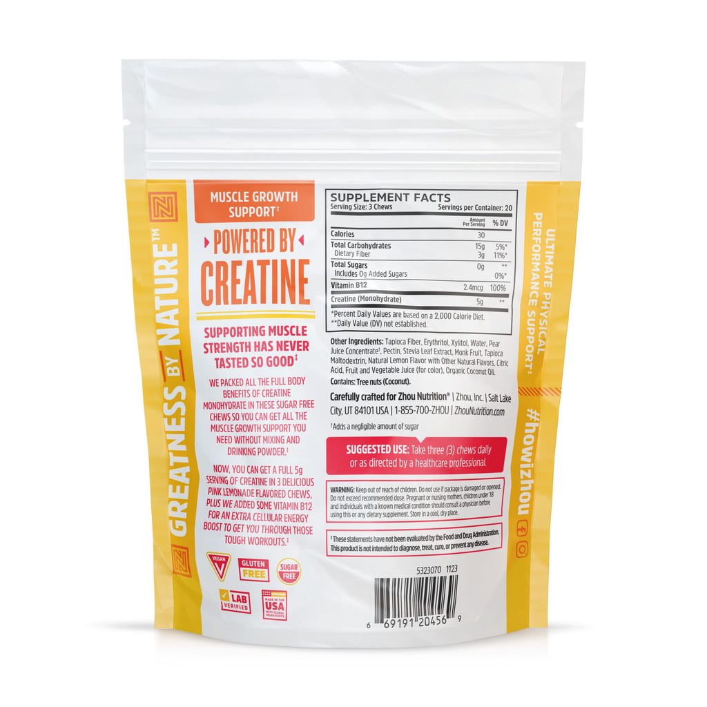Practical Living Creatine Chews Gummy for daily home and personal routines with general everyday essentials