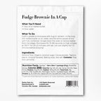 Practical Living Fudge Brownie In A Cup for daily home and personal routines with general everyday essentials