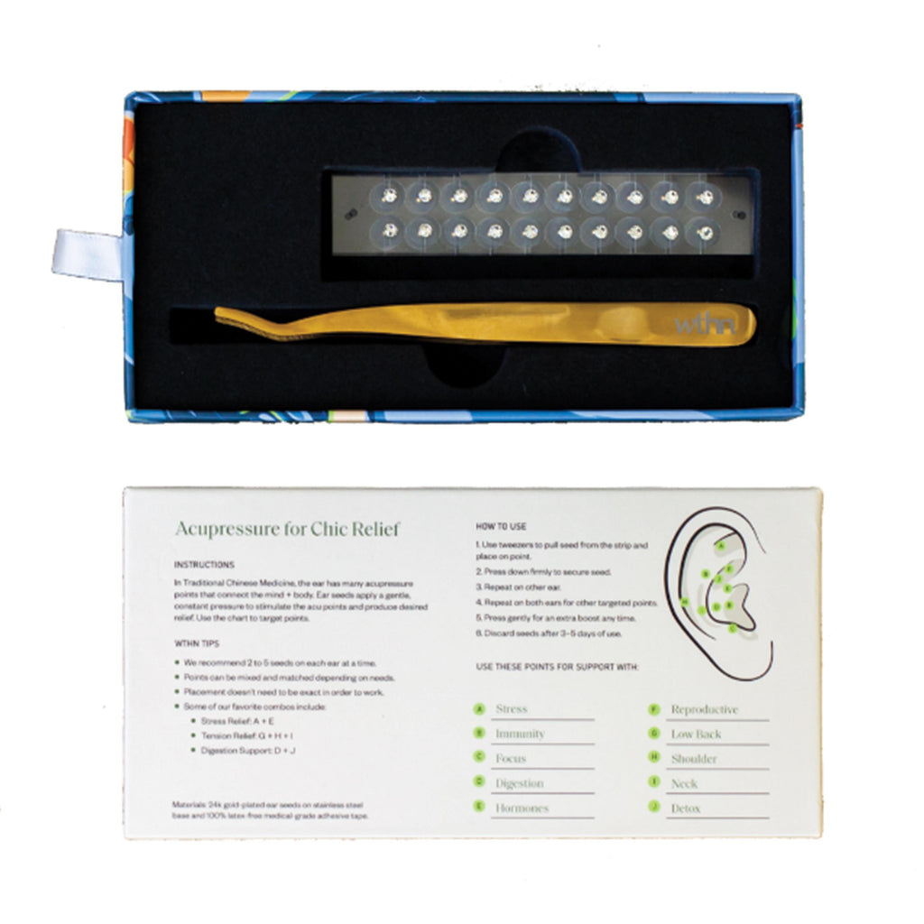 Practical Living Acupressure Crystal Ear Seed Kit for daily home and personal routines with garden plant and outdoor supplies