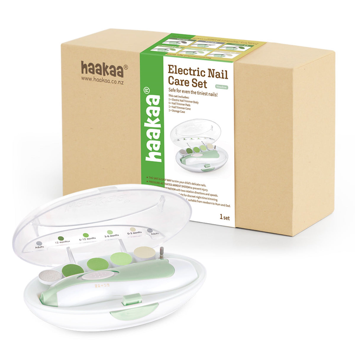 Home Essentials Electric Nail Care Set for daily home and personal routines with baby care and kids products