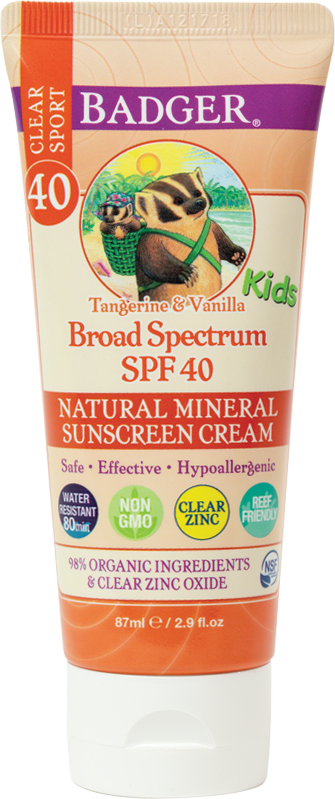 Everyday Home Kids Mineral Sunscreen Cream - SPF 40 for daily home and personal routines with facial skin and sun care