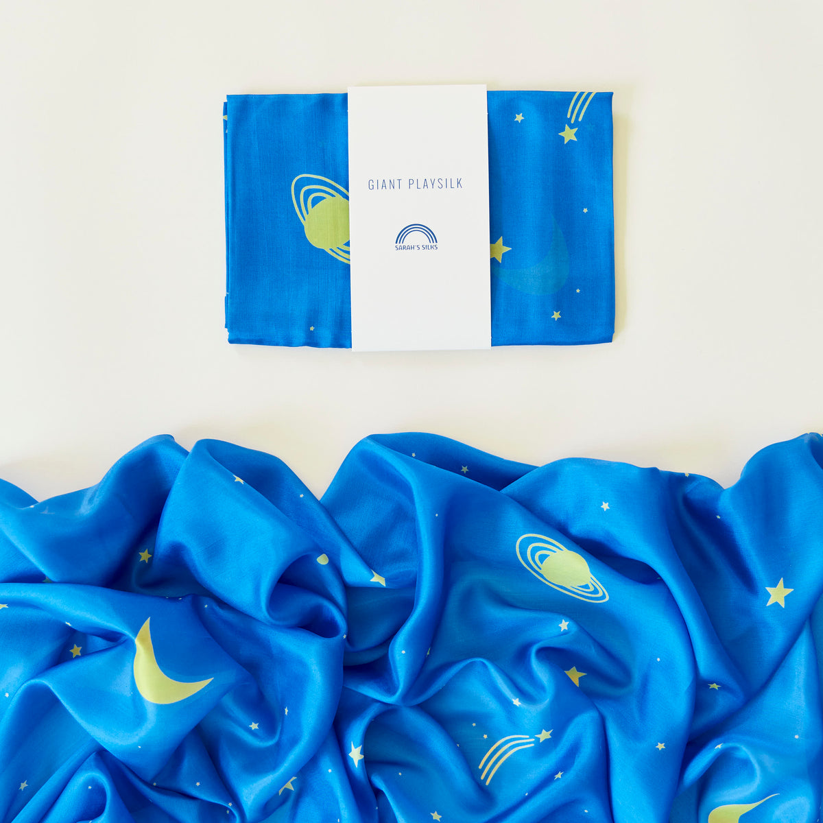Routine Ready Giant Playsilk for Open-Ended, Imaginative Play for daily home and personal routines with baby care and kids products