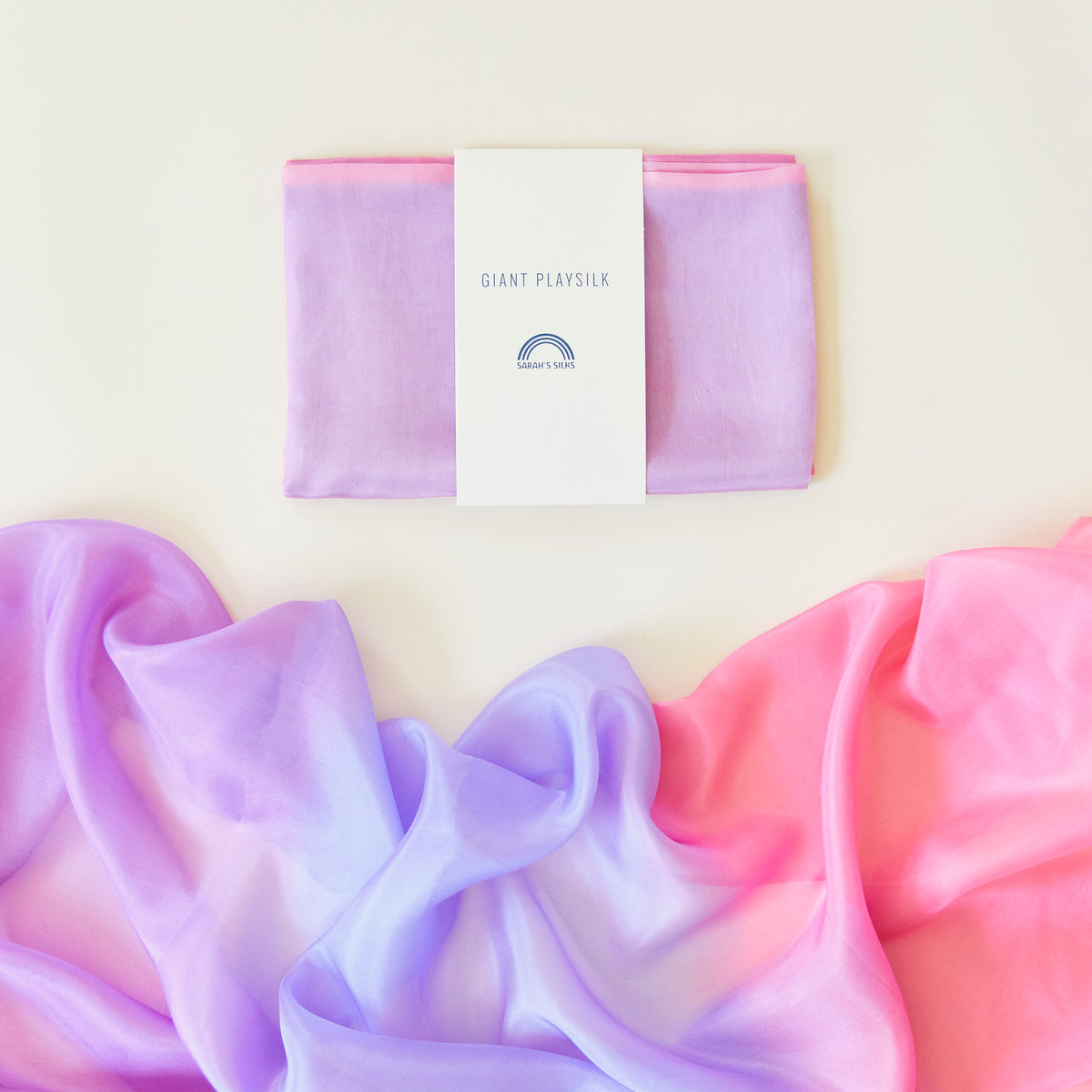 Daily Care Giant Playsilk for Open-Ended, Imaginative Play for daily home and personal routines with baby care and kids products