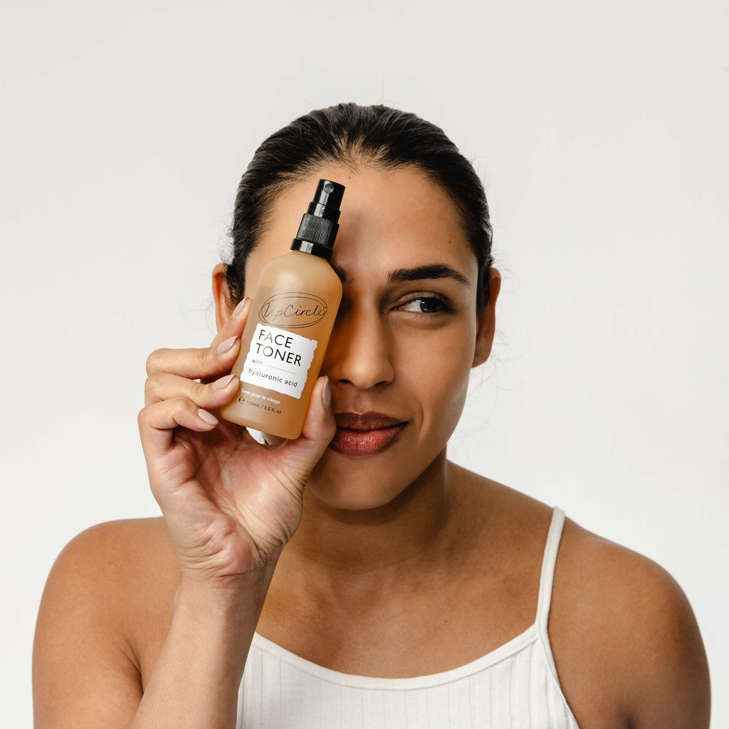 Routine Ready Face Toner with Hyaluronic Acid for daily home and personal routines with facial skin and sun care