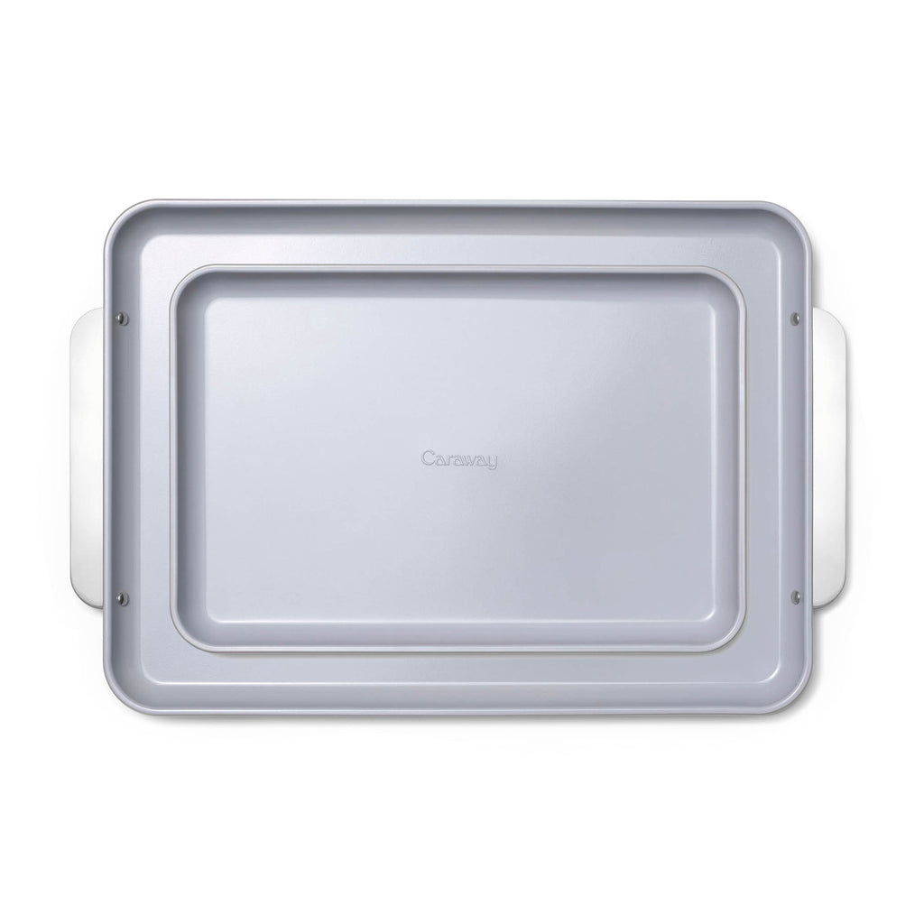 Routine Ready Ceramic Baking Sheet Duo for daily home and personal routines with cookware food storage and kitchen tools