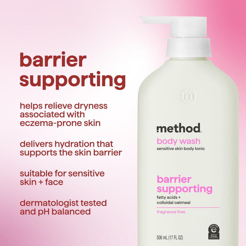 Daily Care Body Wash - Barrier Supporting for daily home and personal routines with bath body and hygiene
