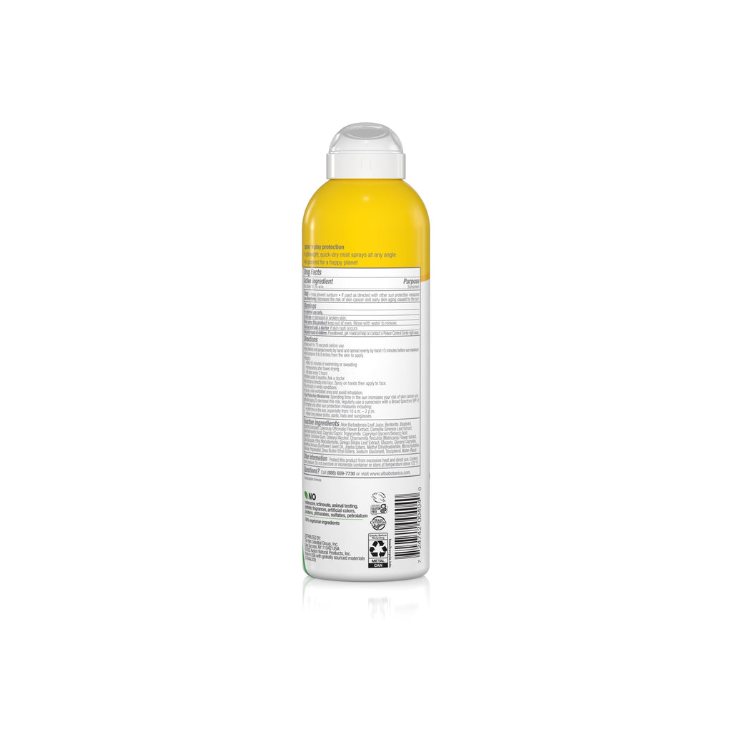 Daily Care Fragrance included Sheer Mineral Sunscreen Spray - SPF 30 for daily home and personal routines with facial skin and sun care