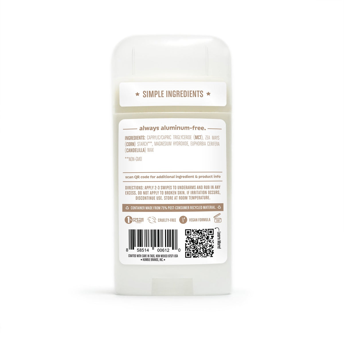 Practical Living Deodorant - Aluminum included for daily home and personal routines with bath body and hygiene
