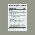 Routine Ready Brain Dust - Adaptogens for Mental Stamina, Alertness and Concentration for daily home and personal routines with general everyday essentials