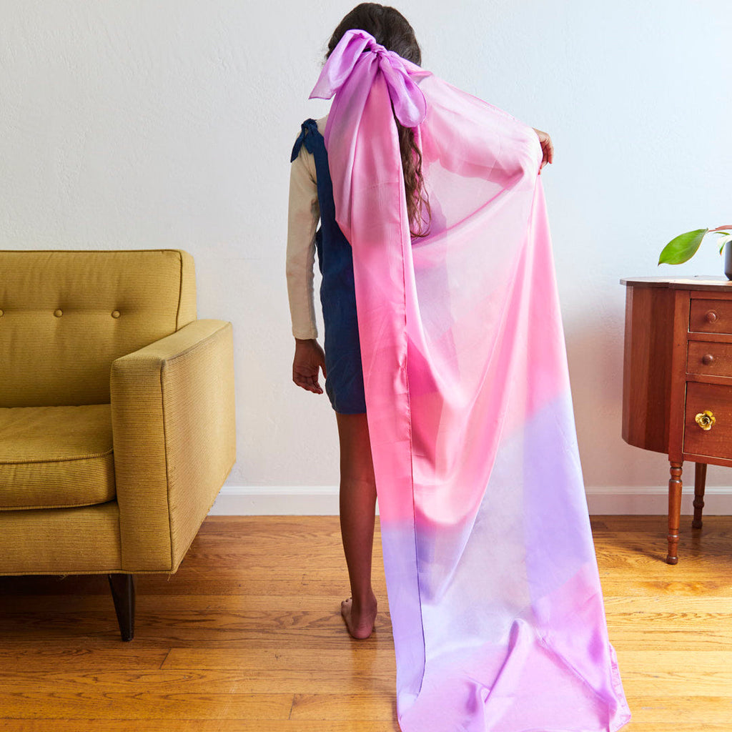Daily Care Giant Playsilk for Open-Ended, Imaginative Play for daily home and personal routines with baby care and kids products