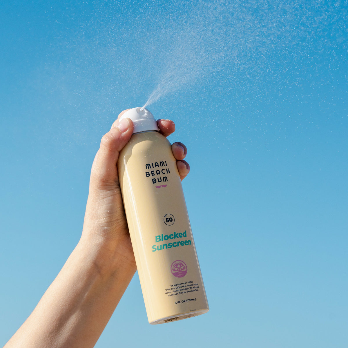 Home Essentials Blocked Mineral Sunscreen Spray - SPF 50 for daily home and personal routines with facial skin and sun care