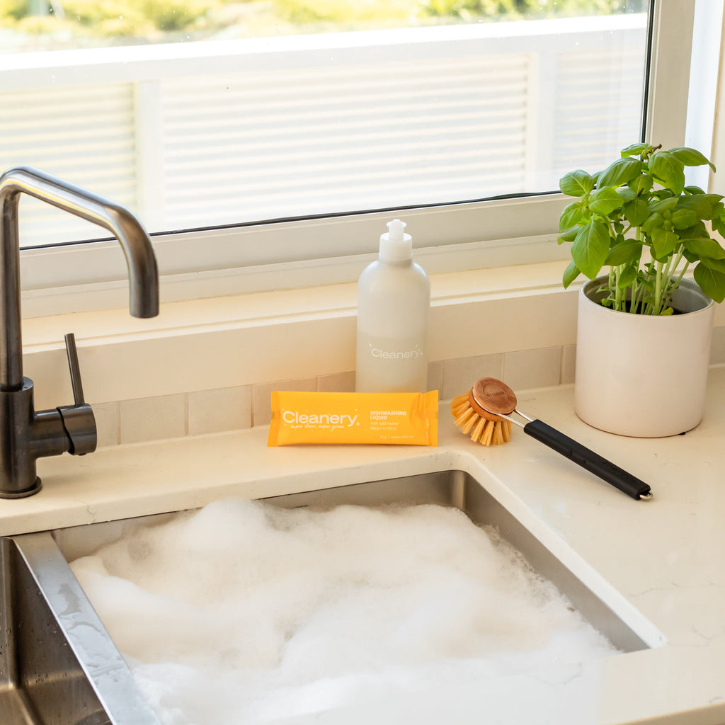 Routine Ready Dish Liquid Refill for daily home and personal routines with cleaning laundry and paper products