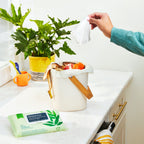 Practical Living Bamboo Compostable Kitchen Wipes for daily home and personal routines with cleaning laundry and paper products
