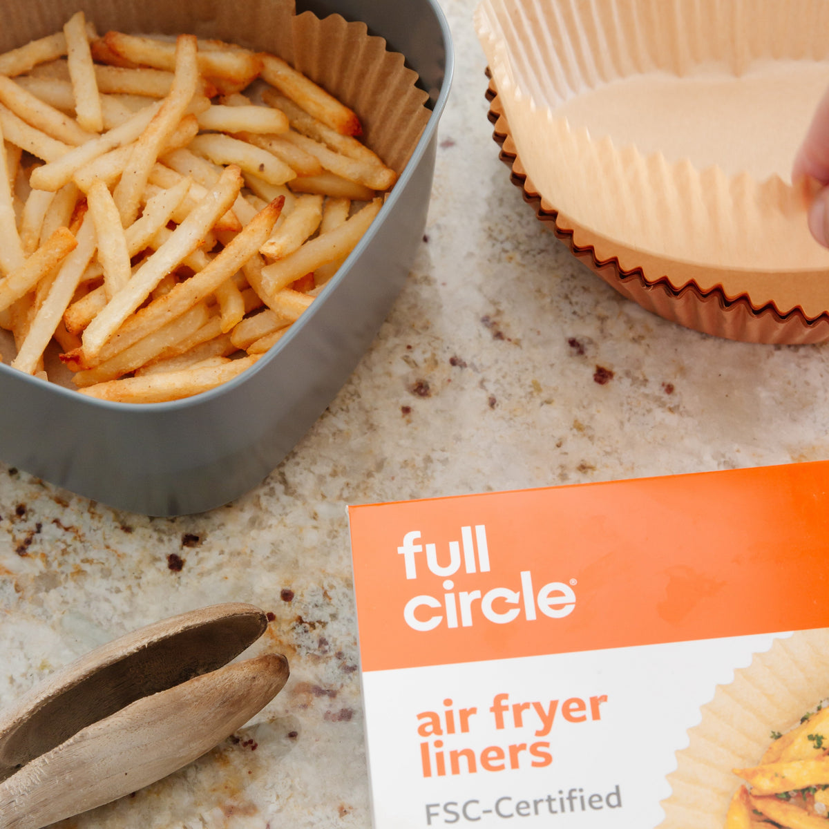 Routine Ready Air Fryer Parchment Paper Liners - FSC Certified for daily home and personal routines with general everyday essentials