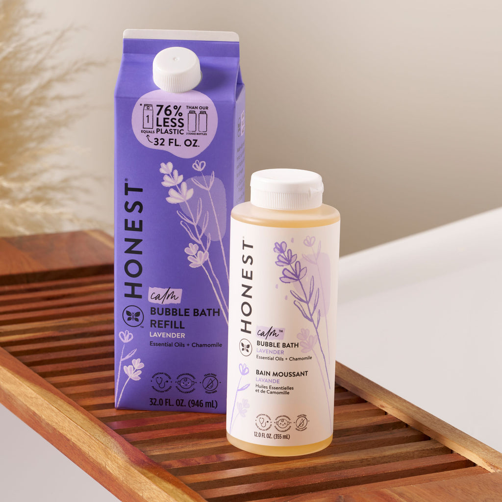 Daily Care Bubble Bath, Carton Refill for daily home and personal routines with bath body and hygiene