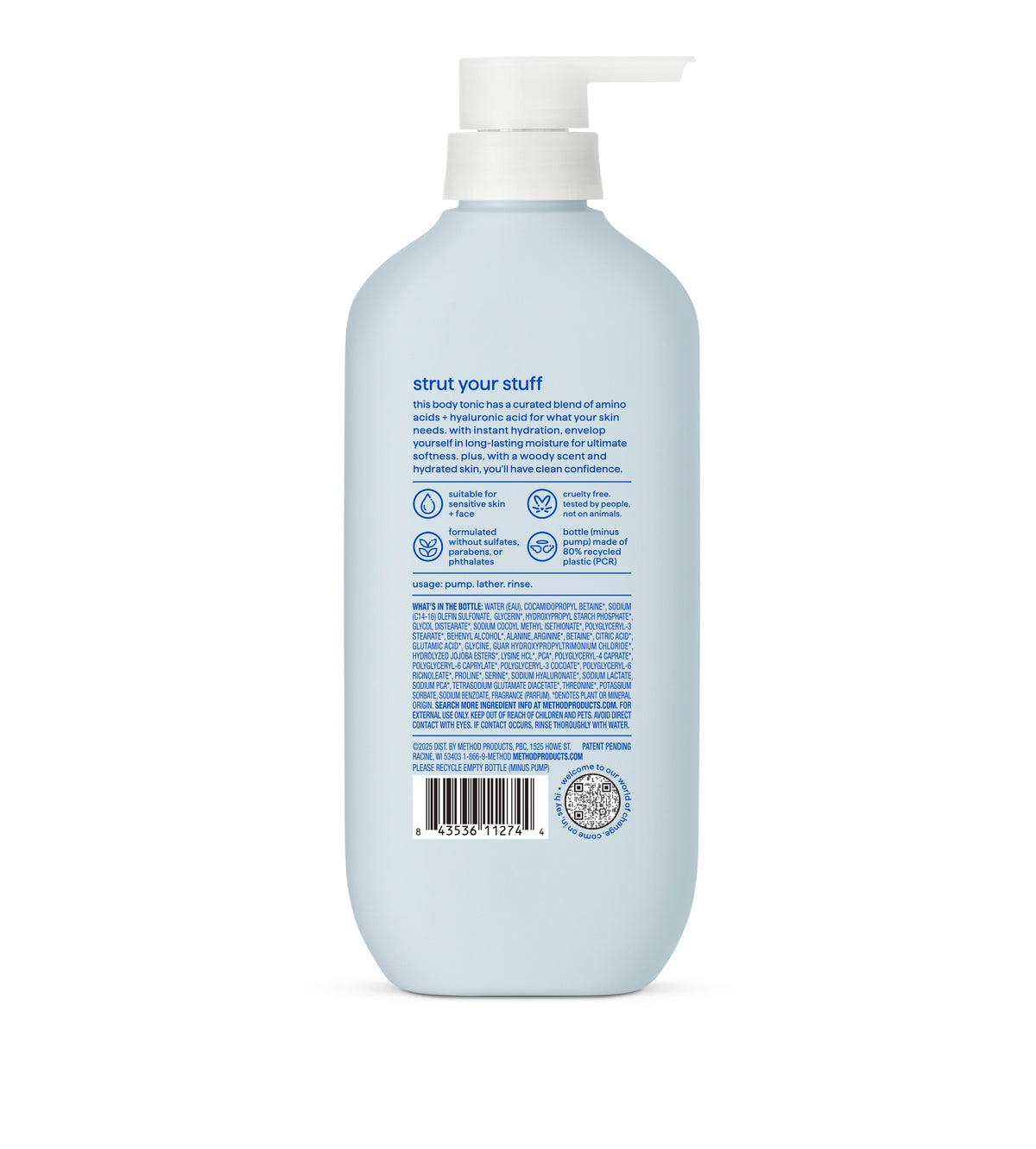 Home Essentials Body Wash - Moisture Enhancing for daily home and personal routines with bath body and hygiene
