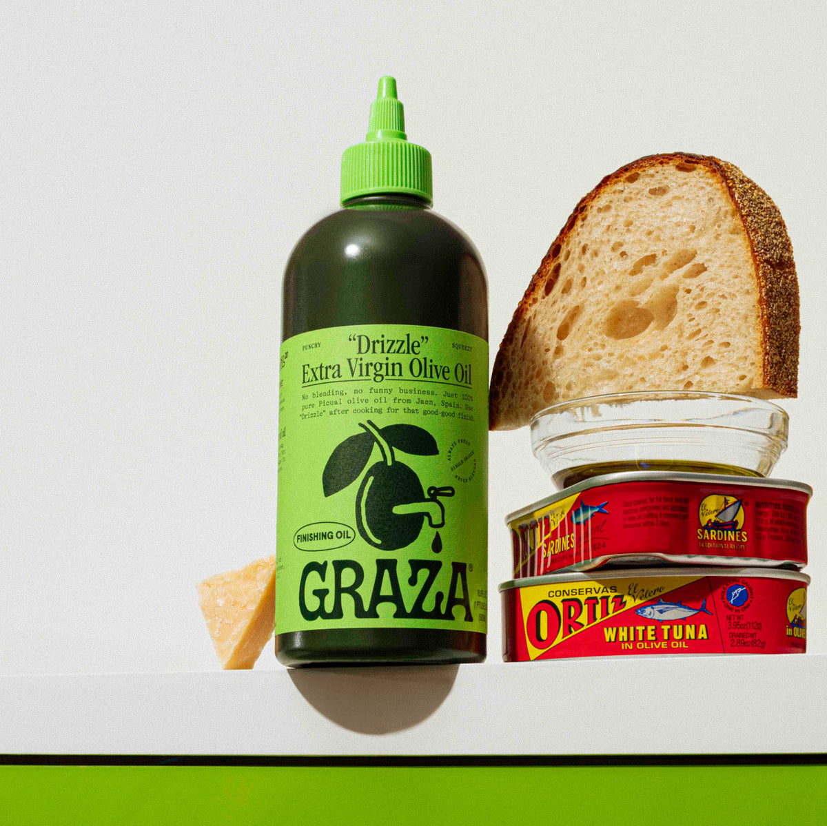 Routine Ready Drizzle Extra Virgin Olive Oil - For Finishing for daily home and personal routines with pantry foods and beverages